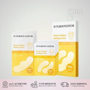 SUNGBOON EDITOR Deep Collagen Melting Patch Set – Firming & Wrinkle Care